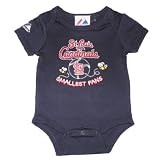 Majestic St. Louis Cardinals MLB Baby / Infant One-Piece Bodysuit / Romper / Onesie - Blue (Size: 6-9)