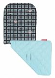 51iWou1nbrL. SL160  Maclaren Seat Liner Gingham Tricycle Dust Blue/Black