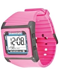 Freestyle Unisex FS84853 Speed Dial Digital Pink and Black Polyurethane Watch