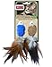 Natural Fiber Pants - KONG Naturals Crinkle Fish Cat Toy (Colors Vary)