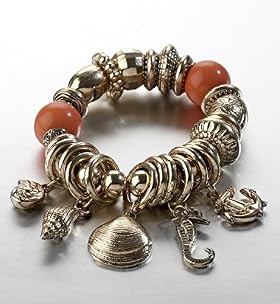Nautical Charm Stretch Bracelet
