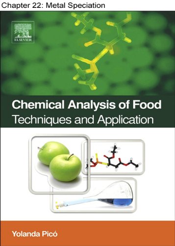 Chapter 22, Metal Speciation