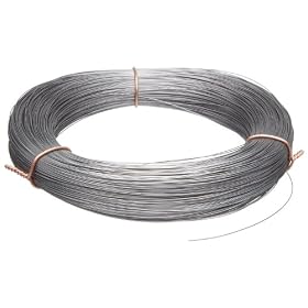 Steel Music Wire, 1lb Coil, 0.180" Diameter, 11' Length (Pack of 1)