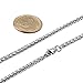 Besteel Jewelry Mens Womens Stainless Steel Wheat Necklace Chain Link 24 Inch