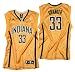 Indiana Pacers Danny Granger #33 NBA Mens Replica Jersey, Yellow