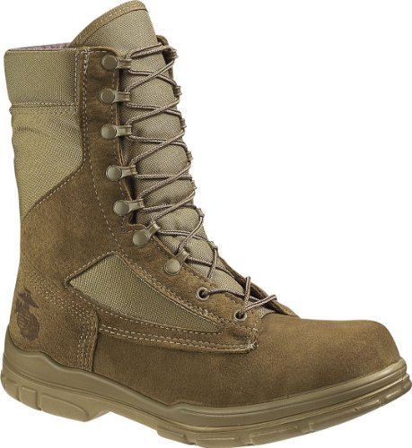 Women's Bates U.S.M.C. Lightweight Durashocks Boots, OLIVE MOJAVE, 7