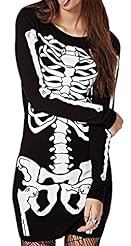 Sexy Round Neck Long Sleeves General Print  Shirt Bodycon Dress/Club Dress/Wedding Party Dress 