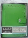 Cross Elite Full-grain Pebbled Green Italian Leather Passport Wallet