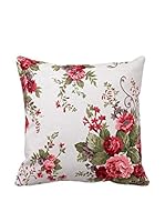 Bottega Tessile Cojín Con Relleno Extraíble (Arena/Verde/Rojo)