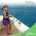 Abco Tech Water Resistant Wireless Bluetooth Shower Speaker with Suction Cup and Hands-Free Speakerphone, Green