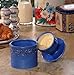 The Original Butter Bell Crock by L. Tremain, Antique Collection - Azure Blue
