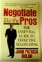 Negotiate Like the Pros