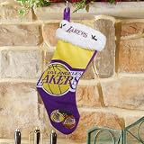 Los Angeles Lakers 2011 Colorblock Plush Christmas Stocking