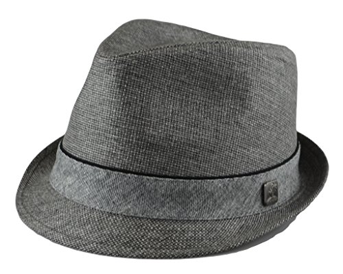 Hatter Big size Mens Classic Fedora Short Brim Trilby Hat XL(60cm), XXL(62cm)