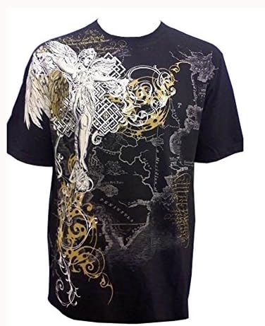 Konflic Archangel World Atlas MMA Muscle Heavy Weight T-shirt