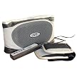 Sunpentown High Power Vibrating Massage Belt - Black/ Silver (Small)