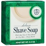 Van Der Hagen Deluxe Shave Soap, 2.5-Ounce Boxes (Pack of 12)