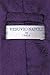Vesuvio Napoli Dark Purple PAISLEY NeckTie Handkerchief Matching Neck Tie Set, Purple Indigo, One Size