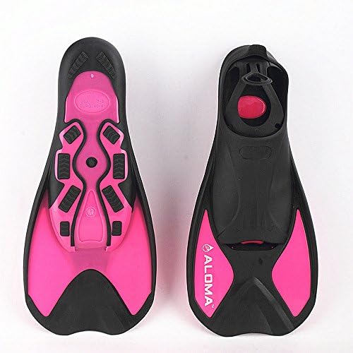 ALOMA Snorkeling Fins Scuba Diving Swimming Watersports Fuchsia M