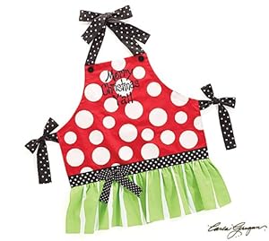 Adorable "Merry Christmas Y'all" Christmas Apron By Carla Grogan