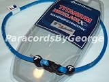 MLB Toronto Blue Jays Single Rope Titanium Sport Necklace - 18"