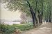 art poster The Fontenay in Hamburg in size: 30 x 20 cm by A. Lutteroth
