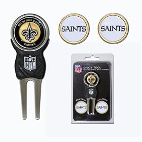 Click here to buy NFL New Orleans Saints Signature Divot Tool and 2 Extra Markers.