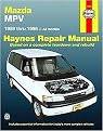 Mazda MPV Automotive Repair Manual 1989 through 1998 (Haynes Service Repair Manual Series) (Paperback)