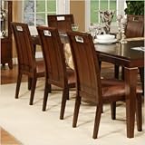 Lusaka Side Chair in Multi-Step Rich Cherry [Set of 2]