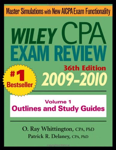 Wiley CPA Examination Review, Outlines and Study Guides (Volume 1)