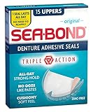 UPC 011509001627 product image for Sea Bond Denture Adhesive, Original, 15 uppers per Pack, (Case of 6) | upcitemdb.com