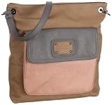 Produkt-Bild: Mexx 70'S Colourblock Crossbody 3FRE2061, Damen Umh&auml;ngetaschen 28x30x7 cm (B x H x T)