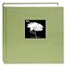 Pioneer 200 Pocket Fabric Frame Cover 5-Inch by 7-Inch Photo Album, Sage Green
