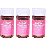 CAW Astragalus Root Extract: Astragaloside IV 98% 50mg 3bottles(90caps in Total)