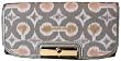 Authentic Coach Kristin Ikat Slim Envelope Wallet Clutch 45592 Grey Multi