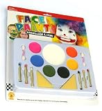 Face Paint Clown Costume Makeup Kit