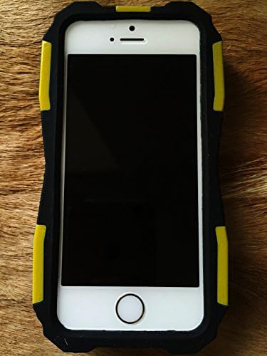 IPHONE 5 / 5S (Yellow)CASE BY CAVALLI MUSTANG SPORT CAR IN 3D