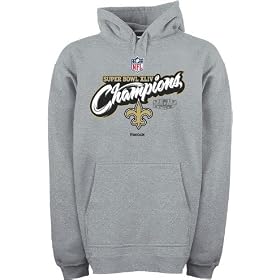 New Orleans Saints Super Bowl XLIV Champions Trophy Collection Hooded Sweatshirt