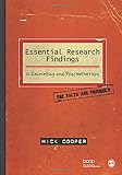 Essential Research Findings in Counselling and Psychotherapy: The Facts are Friendly