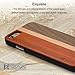 VENA [NEU Fuse] Ultra Slim Genuine Wood Backplate Hybrid Case for Apple iPhone 6s Plus (2015) / iPhone 6 Plus (2014) - Rosewood / Maple / Walnut wood