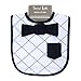 Trend Lab Dress Up Bowtie Bib, Versailles Black and White