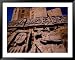 Historic Reliefs at Palace of Shirvan Shah, Baku, Azerbaijan Framed Art Poster Print by Stephane Victor, 49x39