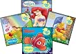 Disney Bath Time Bubble Books Featuring the Little Mermaid, Winnie the Pooh, Tigger, and Nemo (Set of 4)