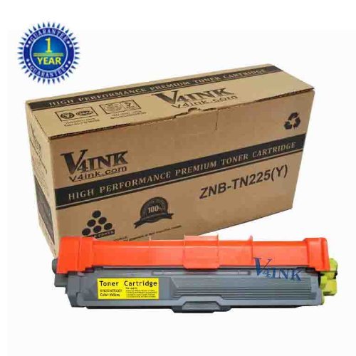 1 pack V4INK Â® Brother TN221 TN225 (Yellow) New Compatible Toner Cartridge for LaserJet HL3140CW 3150CDW 3150CDN 3170CDW DCP9020CDW MFC9130CW 9140CDN 9320CW 9330 9330CDW 9340 9340CDW C9330CDW FC9330CDW,high yield of 2,200 pages.