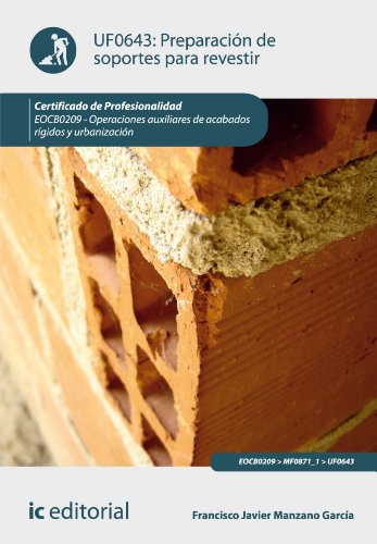 Preparación de soportes para revestir. EOCB0209 (Spanish Edition)