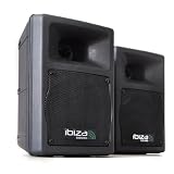 Produkt-Bild: Paar Ibiza 2-Wege kompakt Studioboxen Lautsprecher 200W