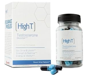 Hight T Testosterone Booster Supplement, 60 Count