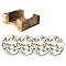 CounterArt Dogwood Branch Design Absorbent Coasters in Wooden Holder, Set of 4