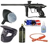 Kingman Spyder Xtra Bronze Paintball Gun Package - Diamond Black
