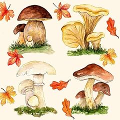 Serviette 33x33cm 3lagig Atelier Steinpilz + Co. 20St
